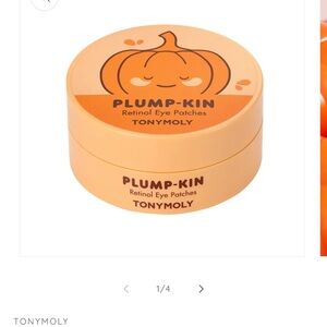 TONYMOLY Plump-Kin Retinol Eye Patches - Orange